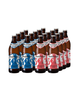 Je 9 x 0,5l Helles und Weißbier